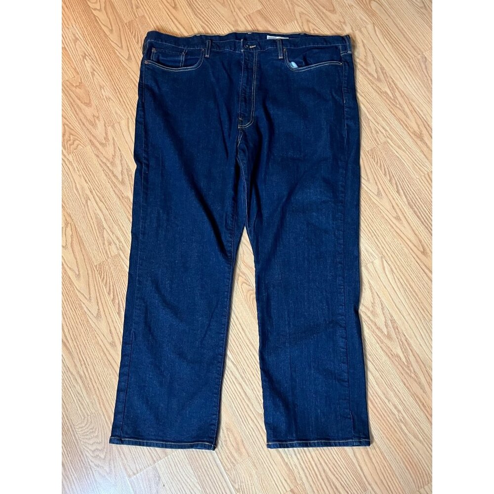 Cremeieux Mens Premium Denim Jeans 46x30 Straight Fit‎ Dark Wash